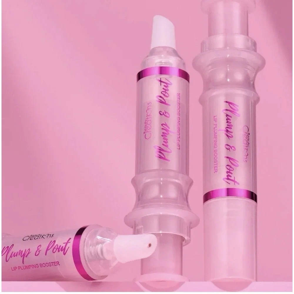 Girabella Volumen Two Plump &‎ Pout Lip Plumping Booster Pearl Nude NIB 5g